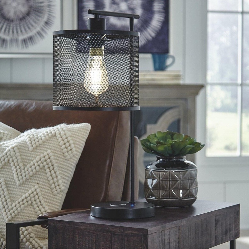 Bronze Casual Desk Lamp, Except Light Bulb