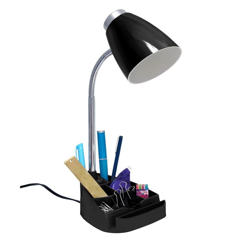 Creekwood Home 18.5" Flexible Gooseneck Organizer Desk Lamp - 18.5