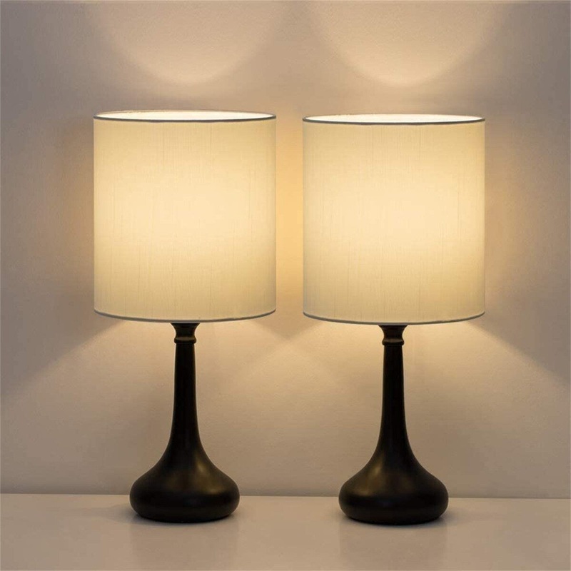 Modern Metal Table Lamp (Set of 2)