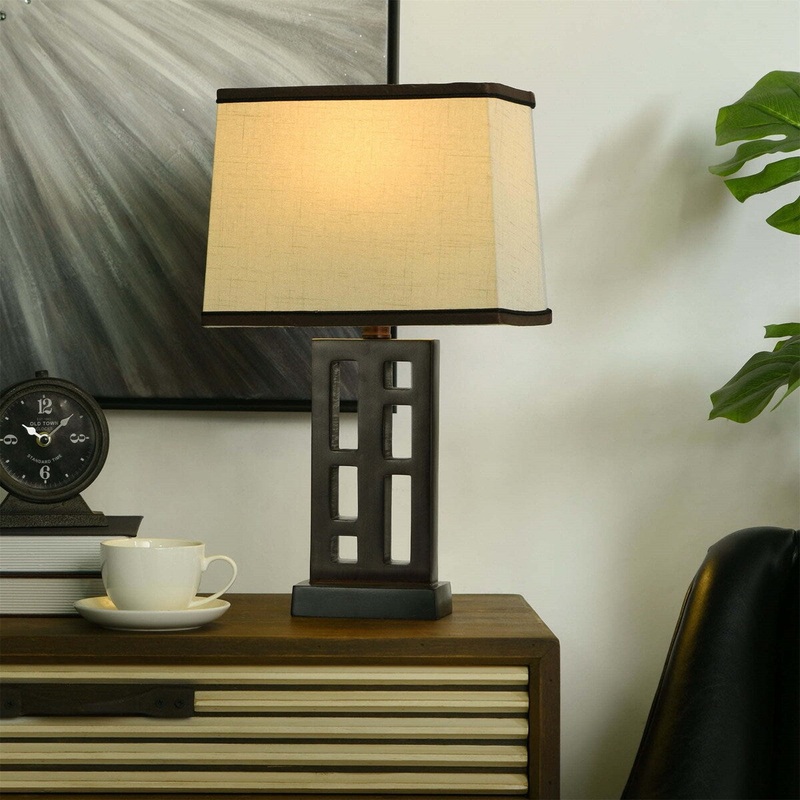 Open Works Lamp with Shade