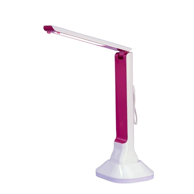 Catalina Lighting Tensor Colored-base 3-in-1 Desk/Task/Flashlight Dimmable LED Light