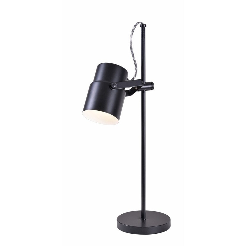 Devin Black 26 Inch Desk Lamp