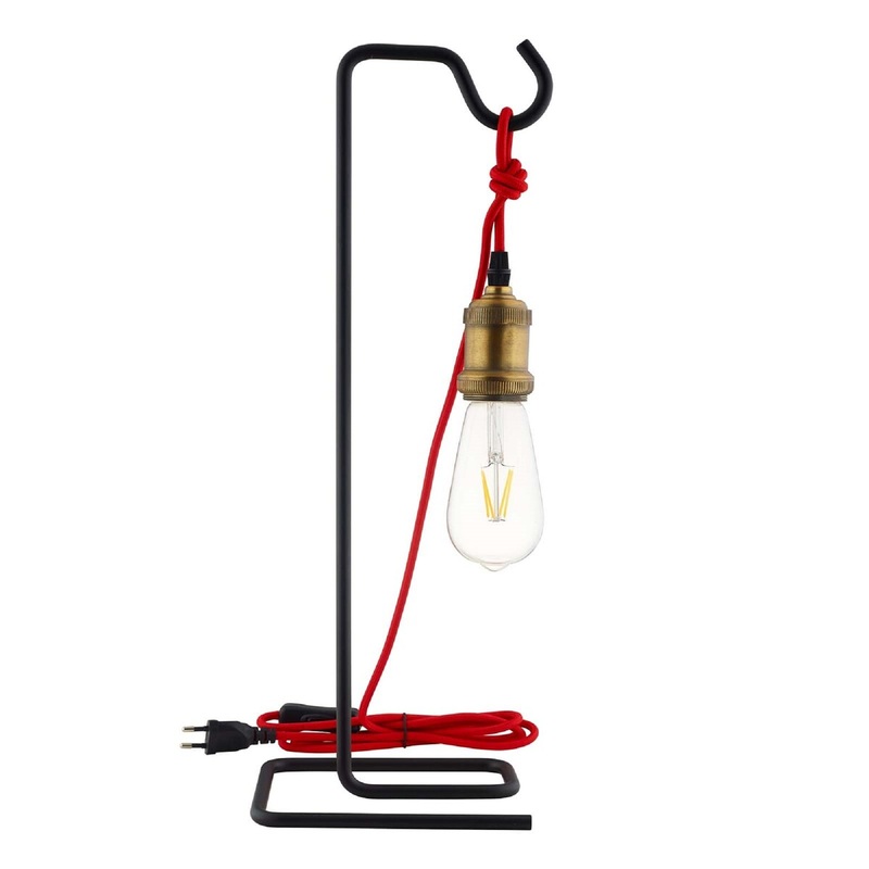 Modwa Signal Vintage Industrial Modern End Table Lamp
