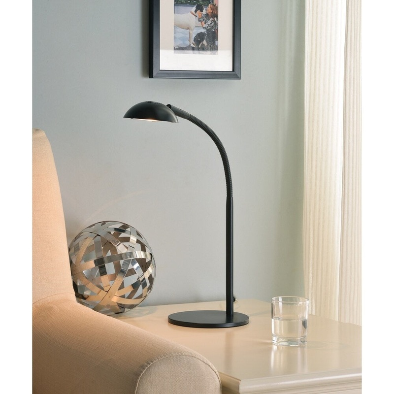 Rudi 26" LED Desk Lamp - Black