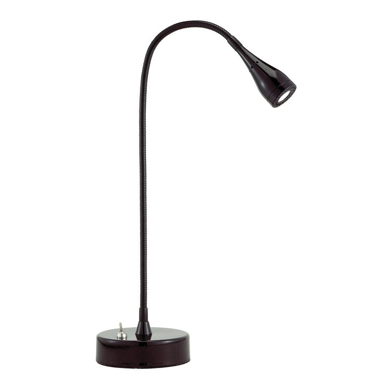 Seek 1-light Desk Lamp in Black