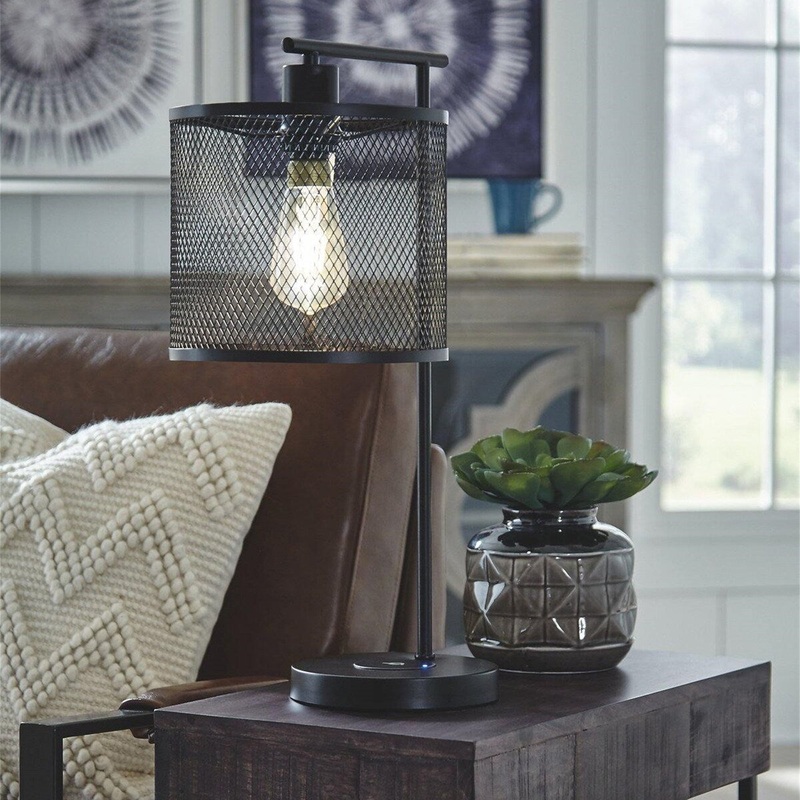 Bronze Casual Desk Lamp for Living Room