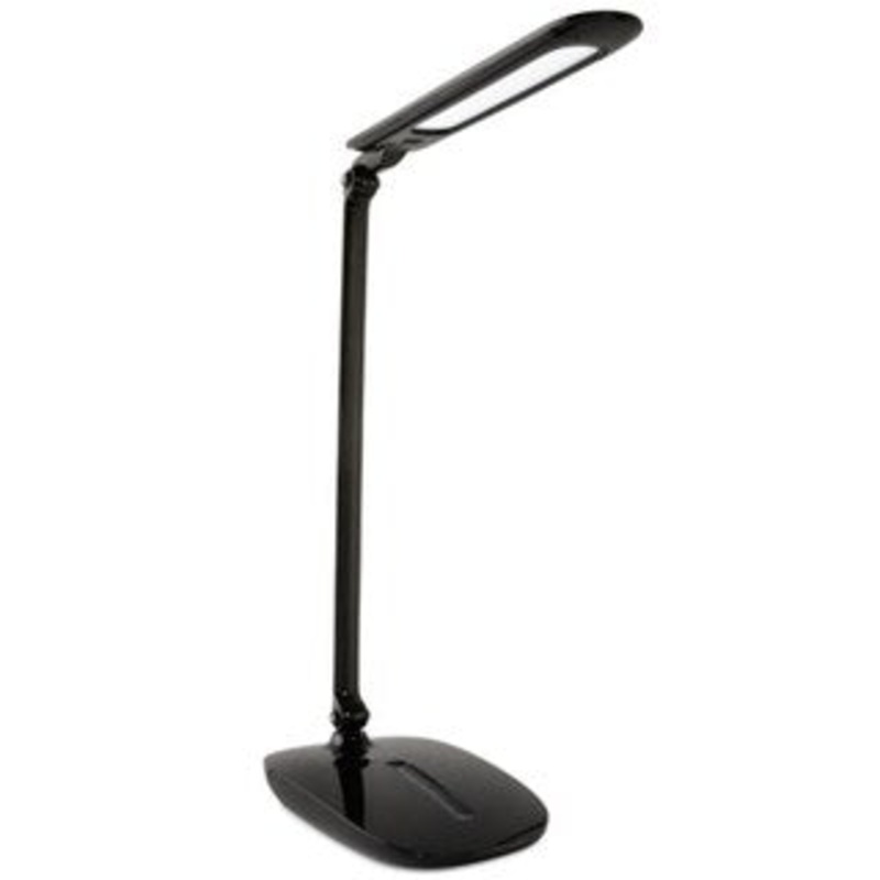 LED Desk w/ Sliding Dimmer Blk