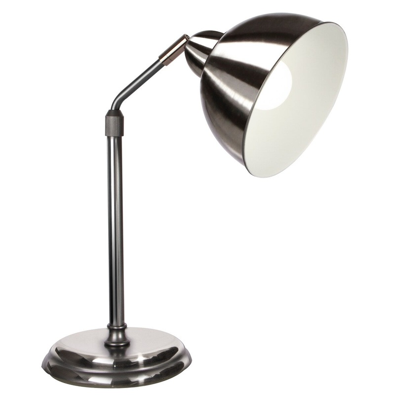 OttLite Covington Table Lamp - Nickel