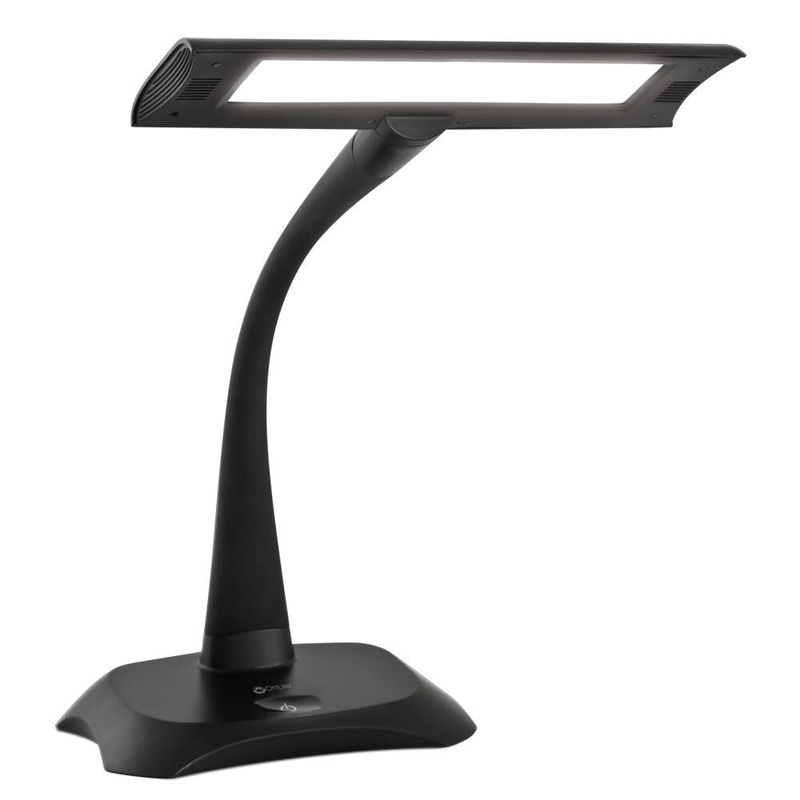 OttLite LED Flexible Bankers Lamp, Black