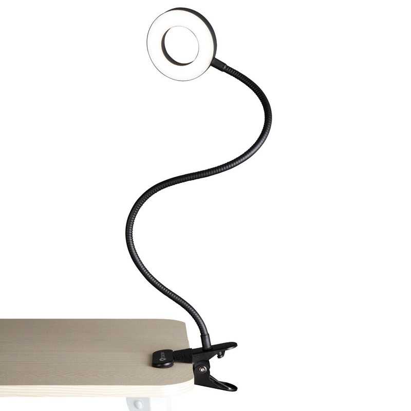OttLite Wellness Series Capture Clip-On LED Ring Light