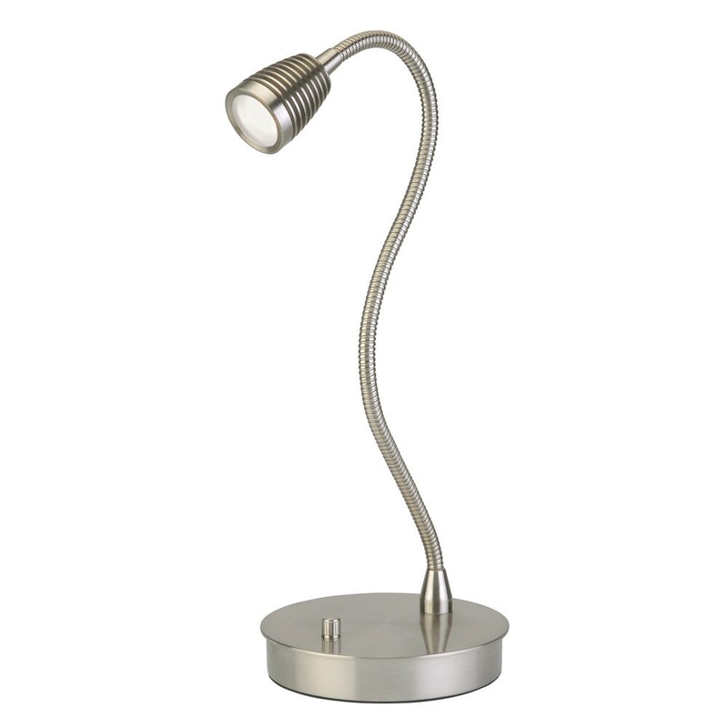 Porch & Den Birdshill Steel LED Gooseneck Task Lamp