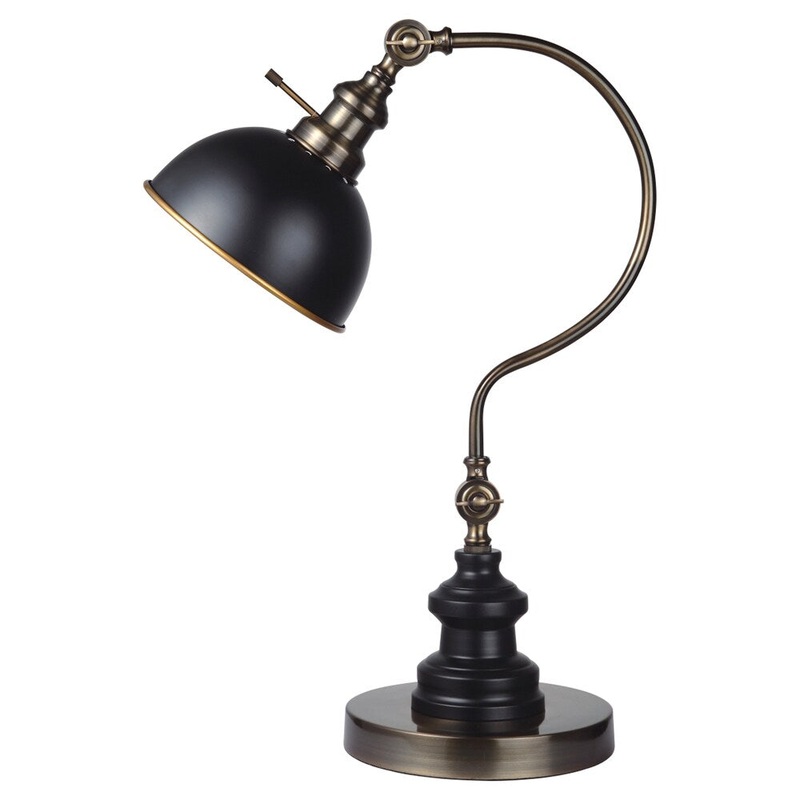 Journee Home 'Relic' 22 inch Antique Brass Desk Lamp
