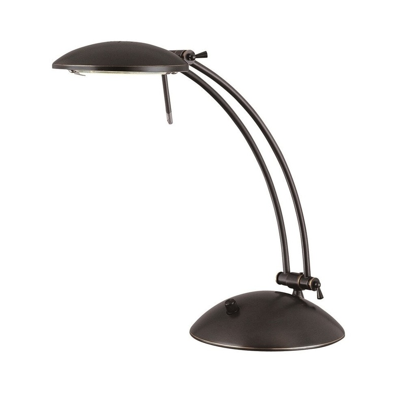 Lite Source Flash Desk Lamp, Bronze