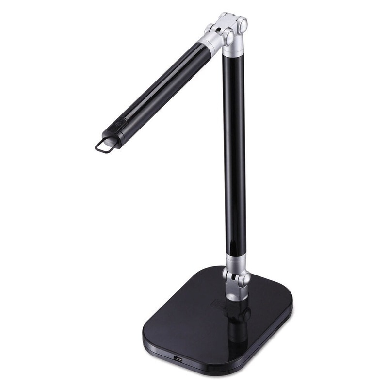 BLACK+DECKER PureOptics Exalt Bar LED Bar Desk Light 2 Prong 19-inch Black