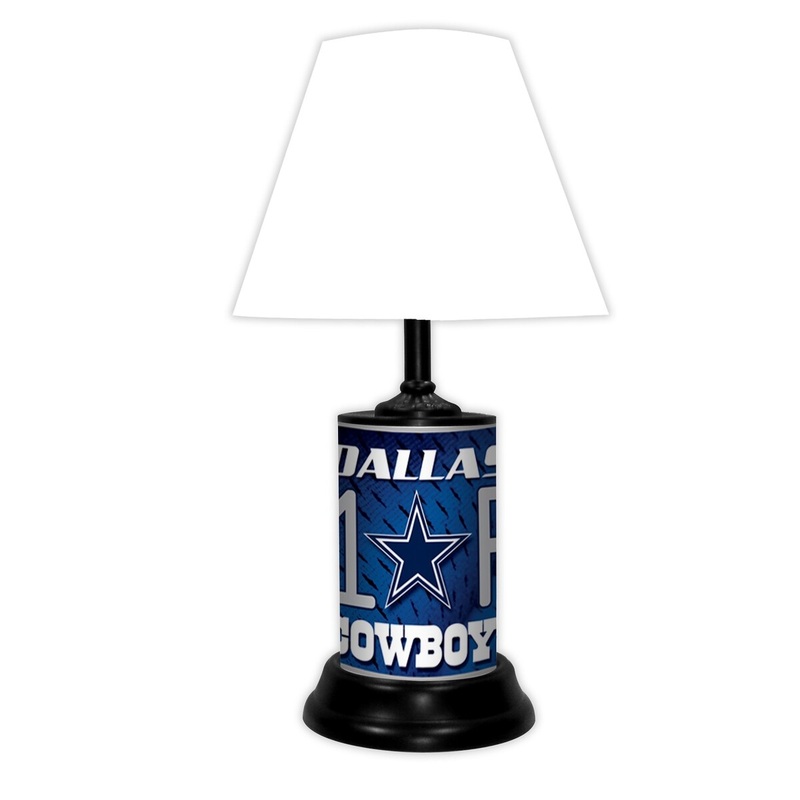 Dallas Cowboys Lamp-Wt - Dallas Cowboys