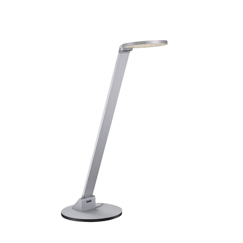 Fusion LED Task Lamp with Dimmer Naturaul Aluminum
