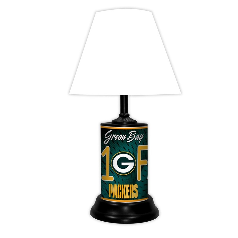 Green Bay Packers Lamp-Wt - Green Bay Packers