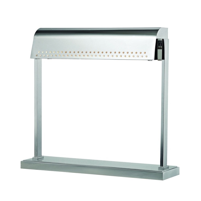 Hudson Valley Garfield LED Polished Nickel Desk Lamp