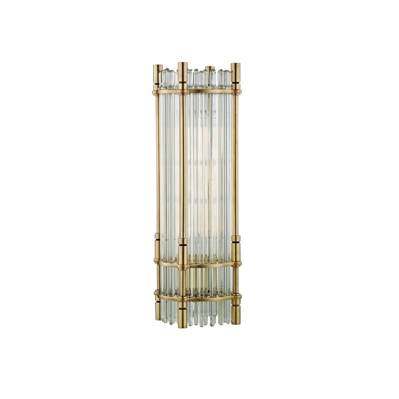 Hudson Valley Grant 1-light Aged Brass Desk Lamp