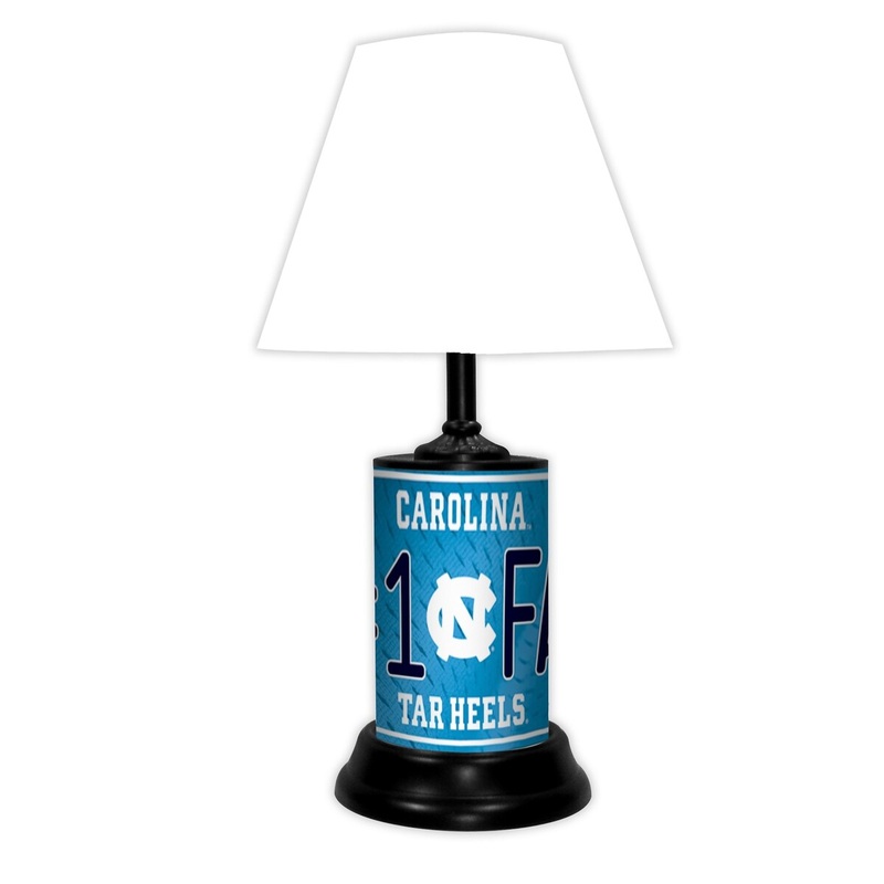 Nc Tarheels Lamp-Wt - NC Tarheels