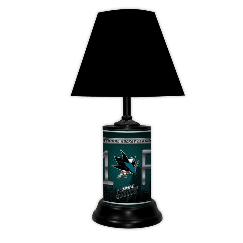 San Jose Sharks Lamp - Bk - SAN Jose