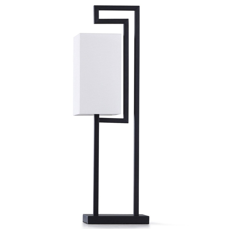 StyleCraft Black Metal Desk Lamp