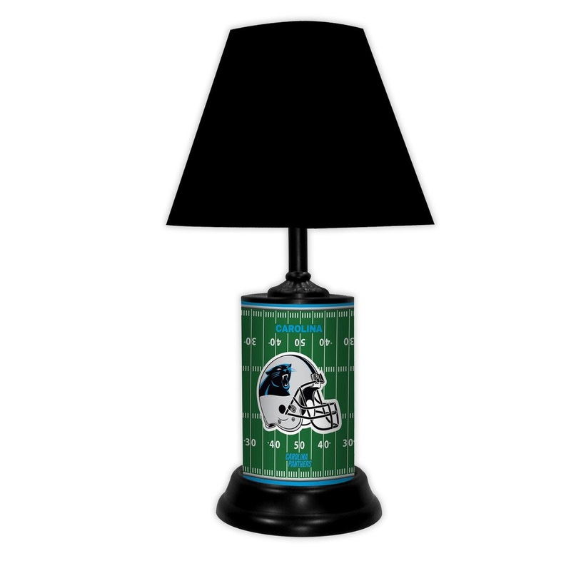 Carolina Panthers Field Lamp-Bk - Carolina Panthers