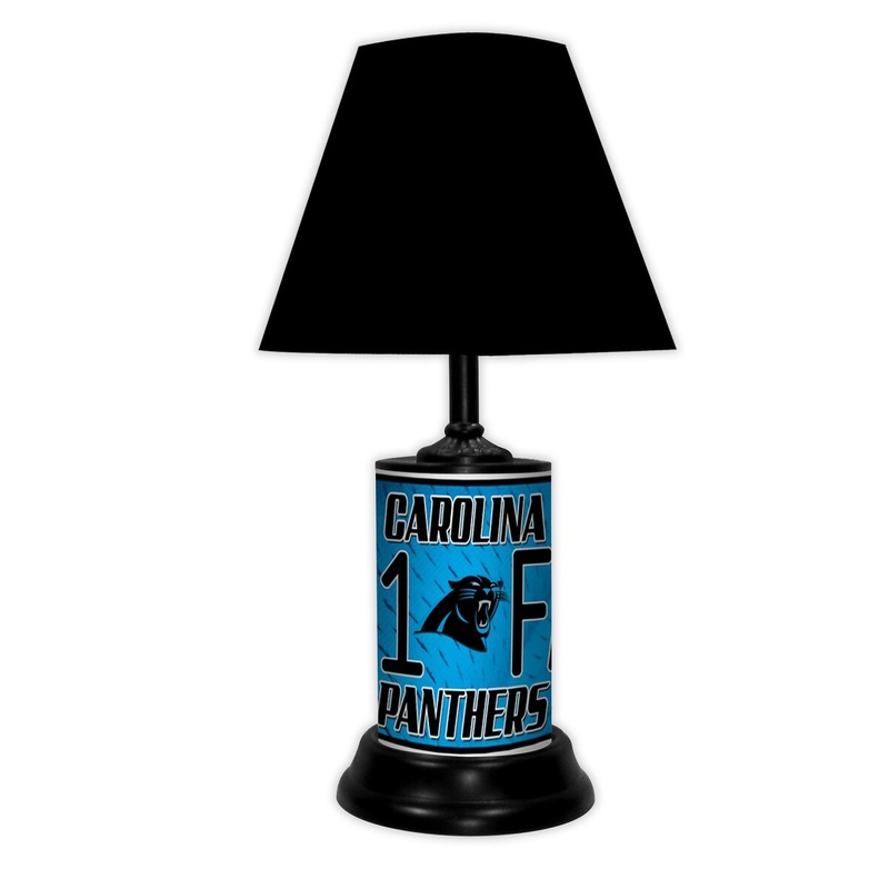 Carolina Panthers Lamp-Bk - Carolina Panthers