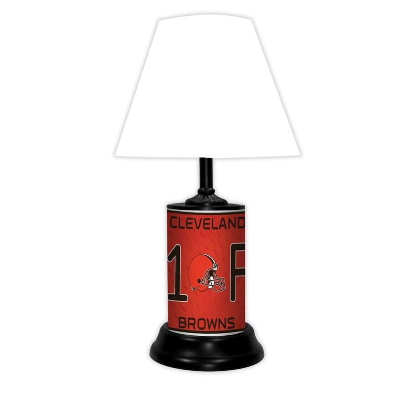 Cleveland Browns Lamp-Wt - Cleveland Browns