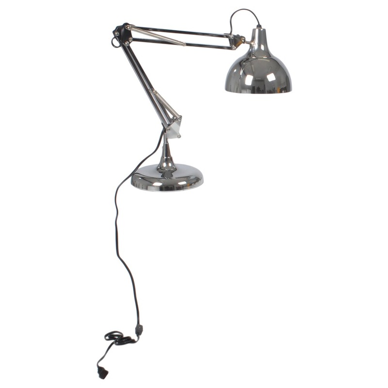 Euro Style Chrome Lalla Desk Lamp