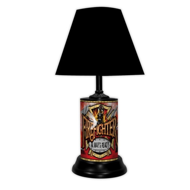 Fire Dept Always Ready Lamp Bk - FIRE Dept Ready