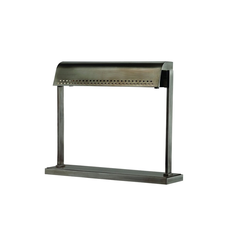 Hudson Valley Garfield LED Historic Nickel Desk Lamp