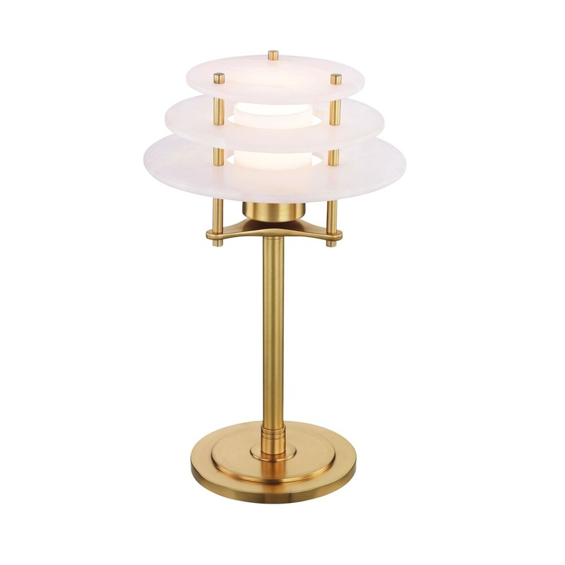 Hudson Valley Gatsby LED Aged Brass Desk Lamp