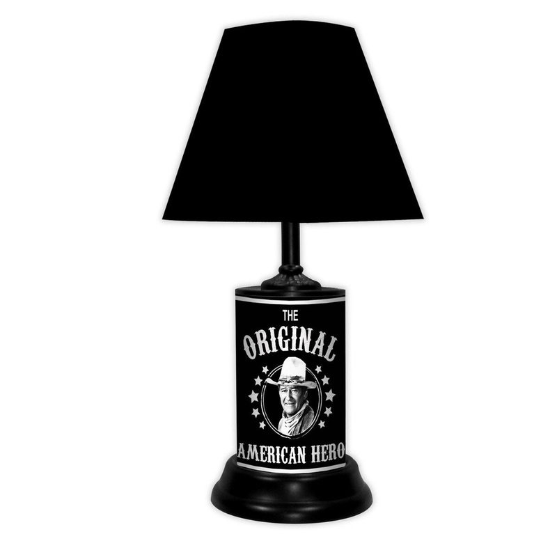 John Wayne Lamp #1 - The Original - Bk - JOHN Wayne