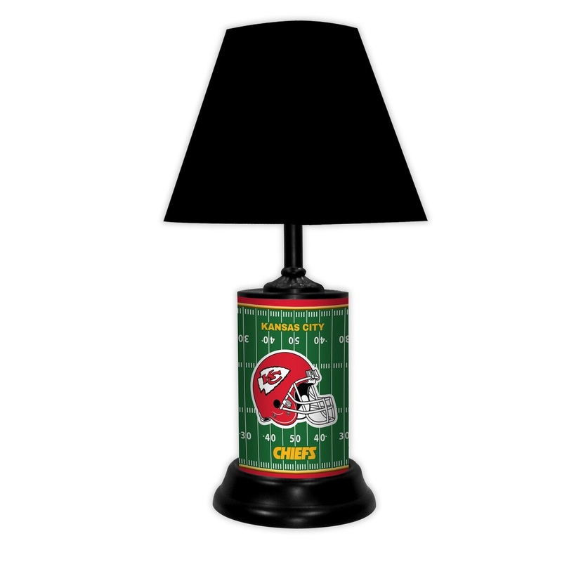 Kansas City Chiefs Field Lamp-Wt - Kansas City Chiefs