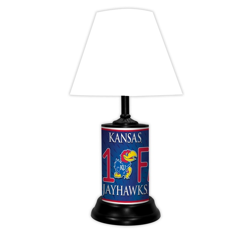 Kansas Jayhawks Lamp-Wt - KANSAS Jayhawks