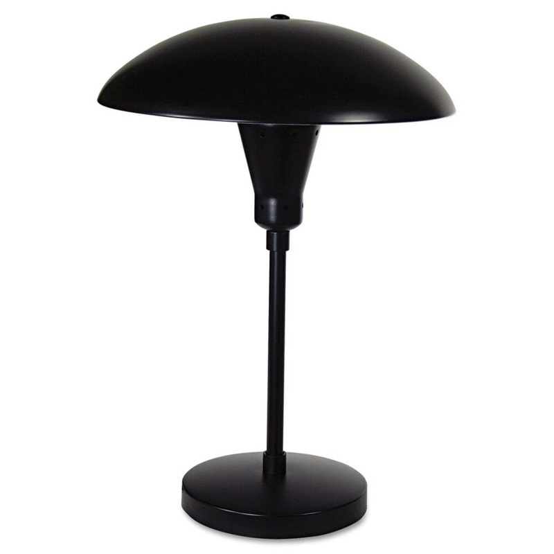 Ledu Illuminator Incandescent Desk Lamp 17-3/4 inches High Black
