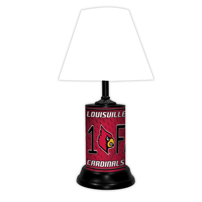 Louisville Cardinals Lamp-Wt - LOUISVILLE Cardinals