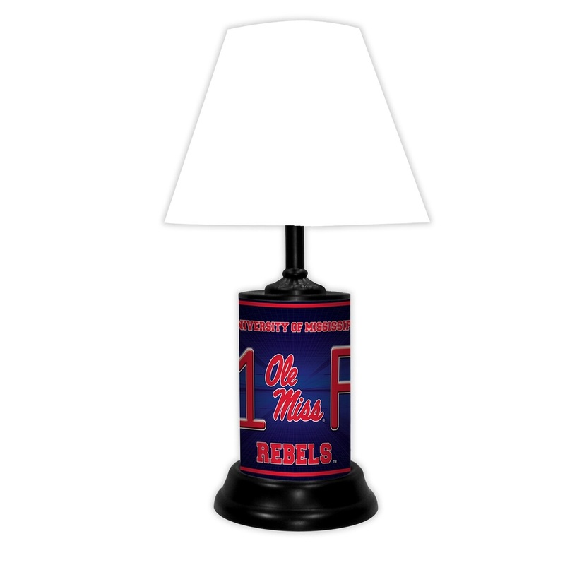 Miss Rebels Lamp-Ole Miss Wt - MISS Rebels