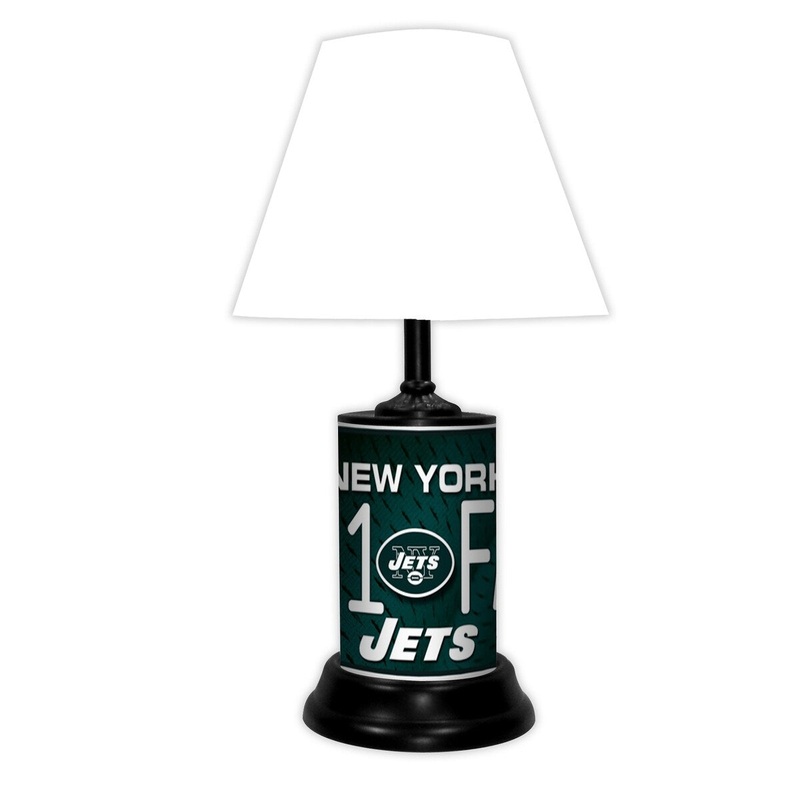 NY Jets Lamp-Wt - NY Jets