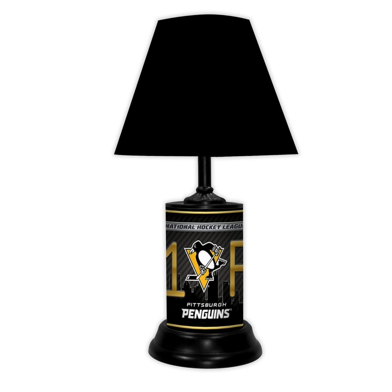Pitt Penguins Lamp - Bk - PITT Penguins