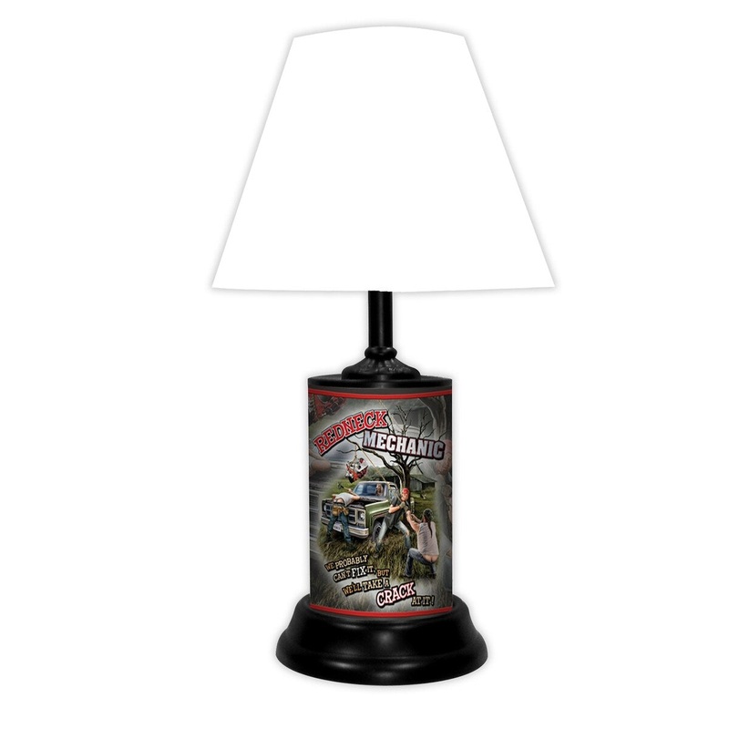 Redneck Mechanic Lamp #4-Wt - REDNECK Mechanic
