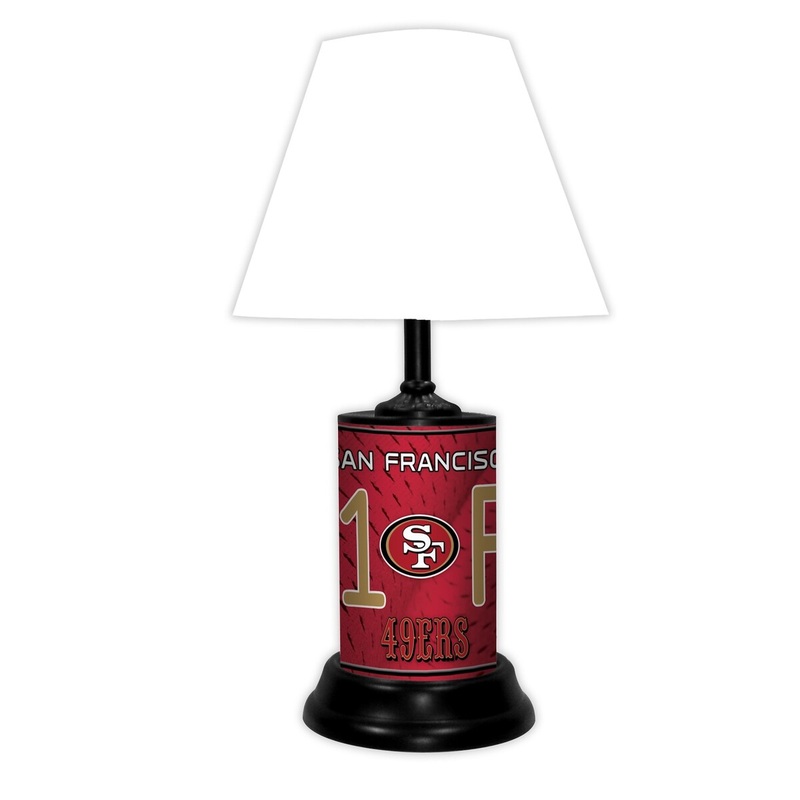 San Francisco 49ers Lamp-Wt - San Francisco