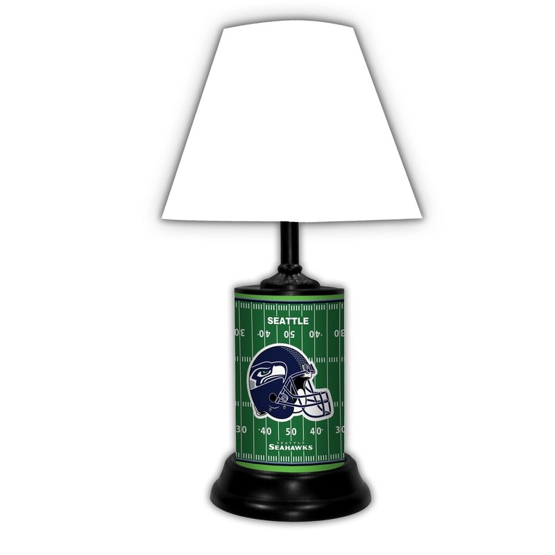 Seattle Seahawks Field Lamp-Wt - Seattle Seahawks