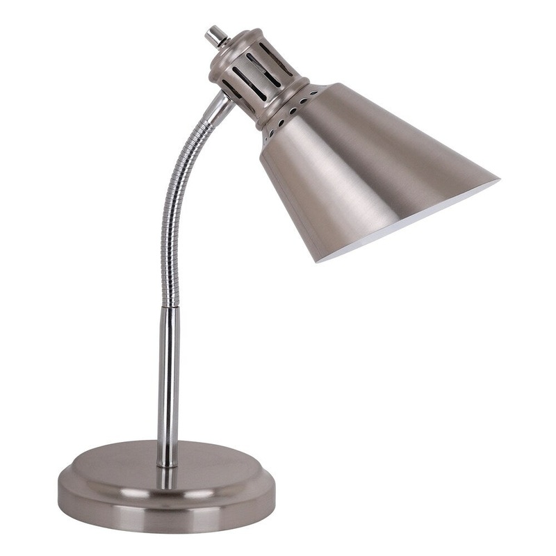 Catalina Lighting Desk Lamp, LED Bulb Included, 16.50", 17331-004 - N/A