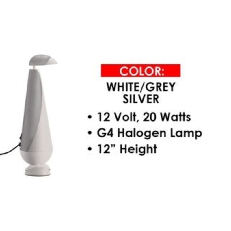 Desk Lamp by Italuce | Decorative Table Light Modern Retro Lighting Gray