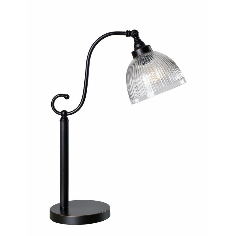 Diplomat 22" Oil Rubbed Bronze Desk Lamp