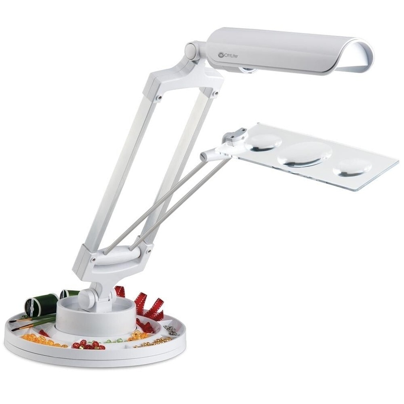 OttLite Craft Organizer Lamp