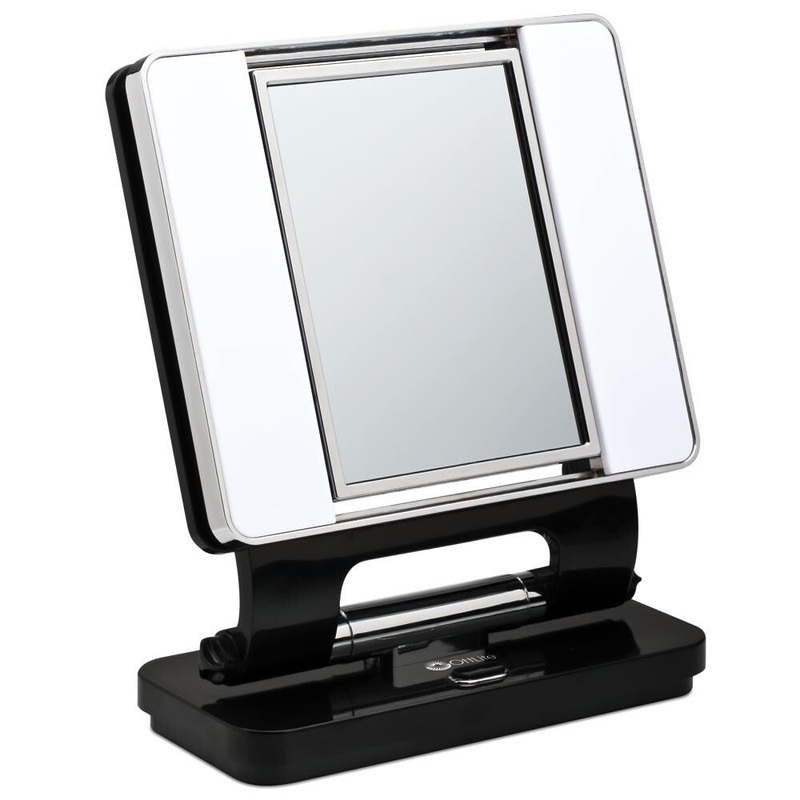 OttLite Natural Makeup Mirror - Black