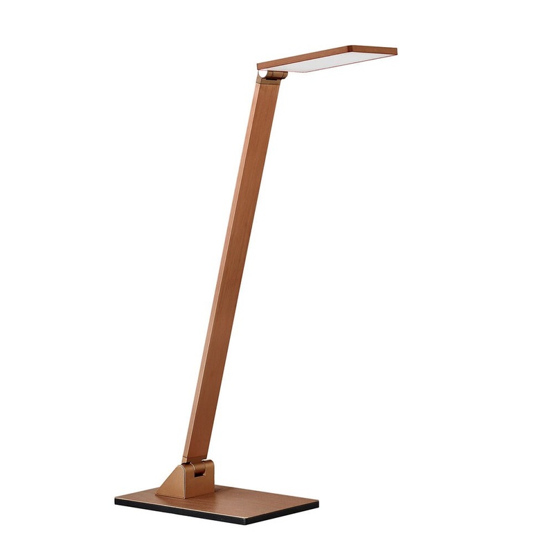 Reco Series Russet Bronze LED Desk Lamp